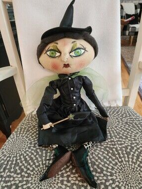 Xanzabelle Witch By Joe Spencer. Not A Toy. For Display On Table Or Mantle.